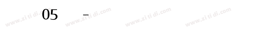 Luengo W05 Light字体转换 Luengo W05 Light字体转换
